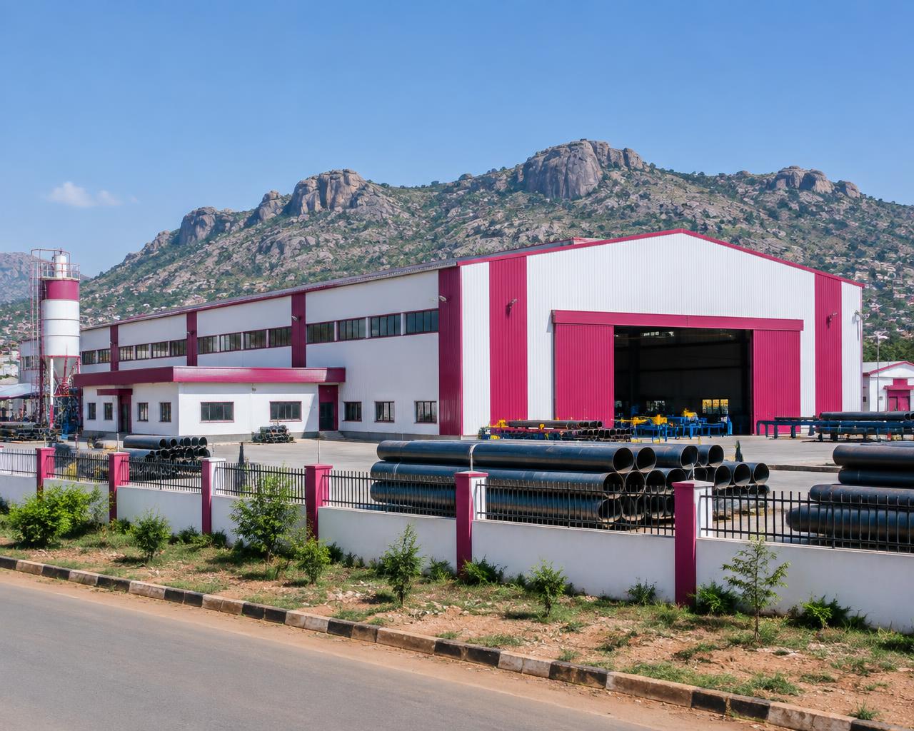 Nelmaco factory exterior in Jos
